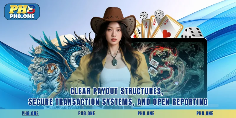 Clear payout structures, secure transaction systems, and open reporting