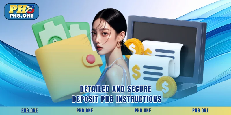 Detailed and secure deposit PH8 instructions