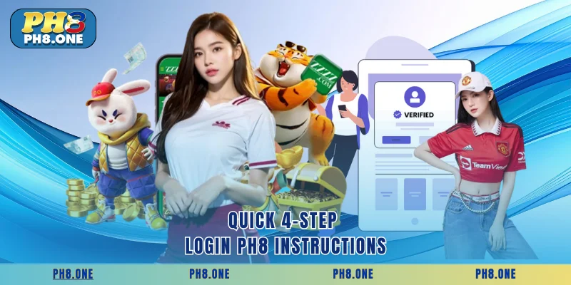 Quick 4-Step login PH8 Instructions